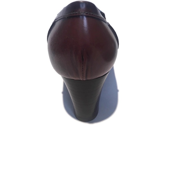 NWOT Salvatore Ferragamo block heel pump, brown,8.5 B - Picture 2 of 8